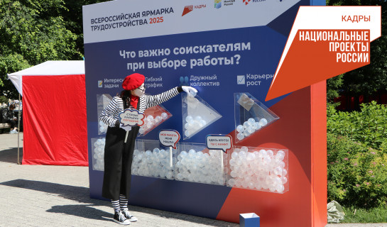 Семейный фестиваль и открытие клуба «Траектория» по поддержке участников СВО: в регионе прошел федеральный этап Всероссийской ярмарки трудоустройства 